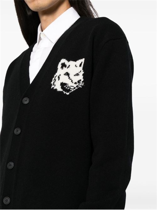 Cardigan with embroidery MAISON KITSUNE' | NM00508KM0329P199